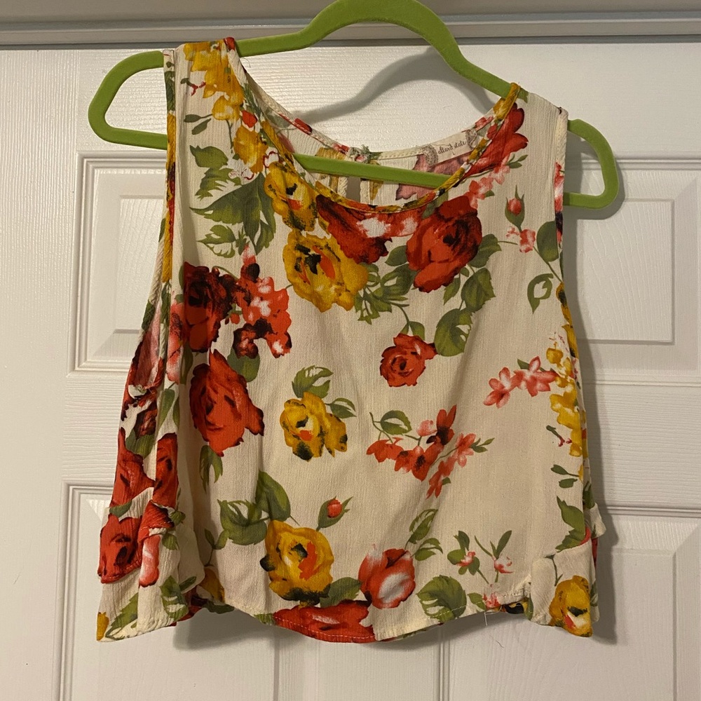 Alter'd State - Floral Crop Top